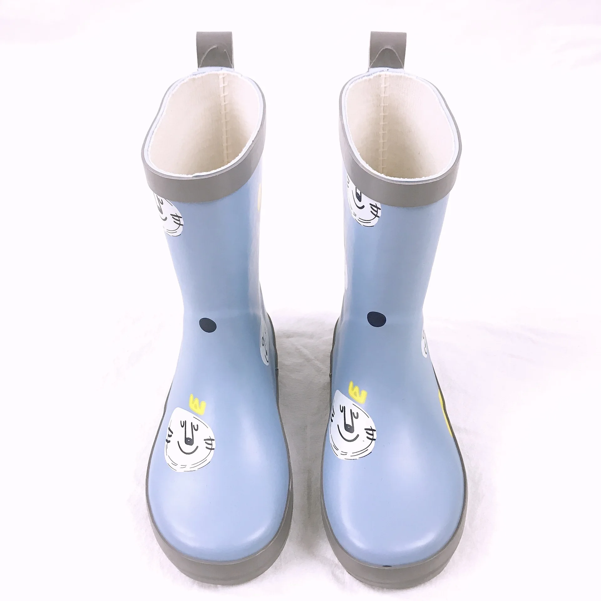 Стиль; детская непромокаемая обувь для мальчиков и девочек; все сезоны; студенческие непромокаемые сапоги из водонепроницаемого материала; детские резиновые сапоги унисекс из ПВХ с пластиковой подошвой