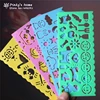 4PCS/SET DIY Cartoon Manual Drawing Board Painting Template Stencil Drawing Ruler for Kids ► Photo 1/4
