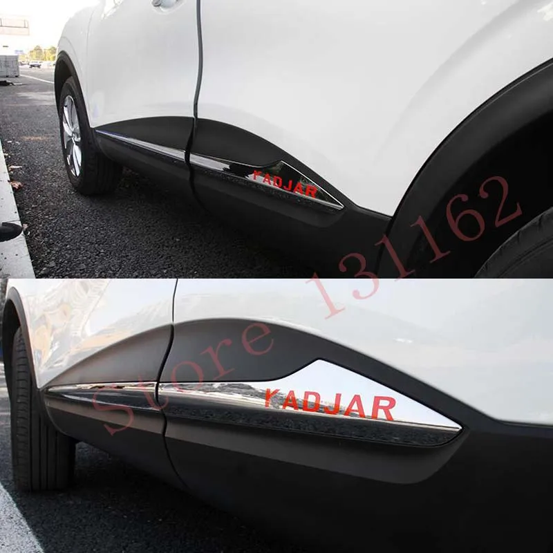 

2 шт автомобиля дверь боковая наклейка крышка для RENAULT KADJAR 2016 2017 2018