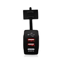 Urbanroad 12 В Dual USB Авто Зарядное устройство Мощность разъем адаптера Зарядное устройство 5 В 3.1A автомобиля Зарядное устройство для iPhone 5, 6 6 S Ipad samsung Tablet