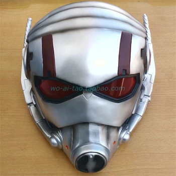 

1Pcs High-grade resin ant man helmet mask Marvel movie cosplay Halloween horror role playing ant warrior