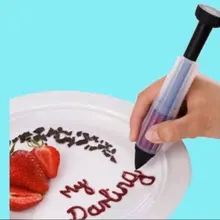 Торт десерт ручка пищевая ручка инструменты для украшения шоколадом Торт Плесень Крем чашка, глазурь для печенья Кондитерские насадки инструмент для выпечки