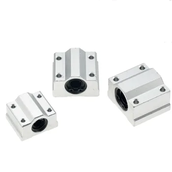 

2pcs/lot SC12LUU SCS12LUU SCS10UU SCS12UU SCS13UU SCS16UU SCS8LUU SCS10LUU 12mm Linear Ball Bearing Block CNC Router 3D printer