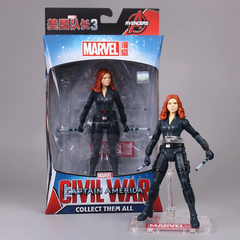 Us 1799 30 Offiron Man Captain America Black Panther Winter Soldier Ant Man Falcon Scarlet Witch Vision Hawkeye Action Figure Model Toys N033 In