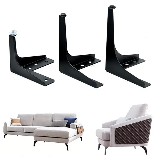 Us 6 56 20 Off Practical Adjule Height Cover Triangle Durable Table Reinforcement Cabinet Sofa Foot Furniture Hardware Legs Metal Home In