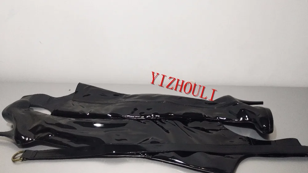 13cm women to waist-high heels boots, sexy nightclub pole dancing boots, model stage performance in large size, dancing shoes
