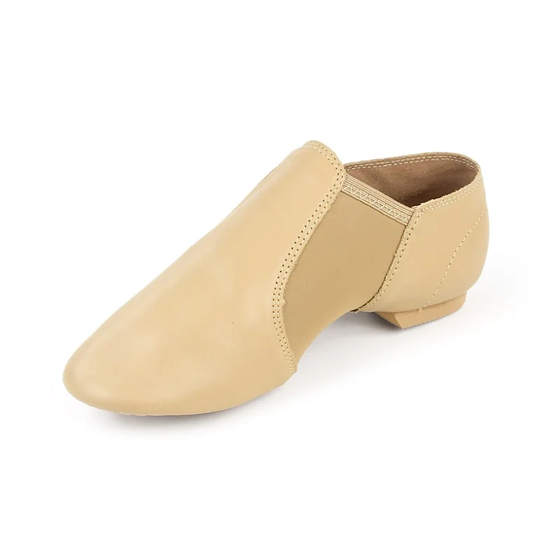 slip on black jazz shoes