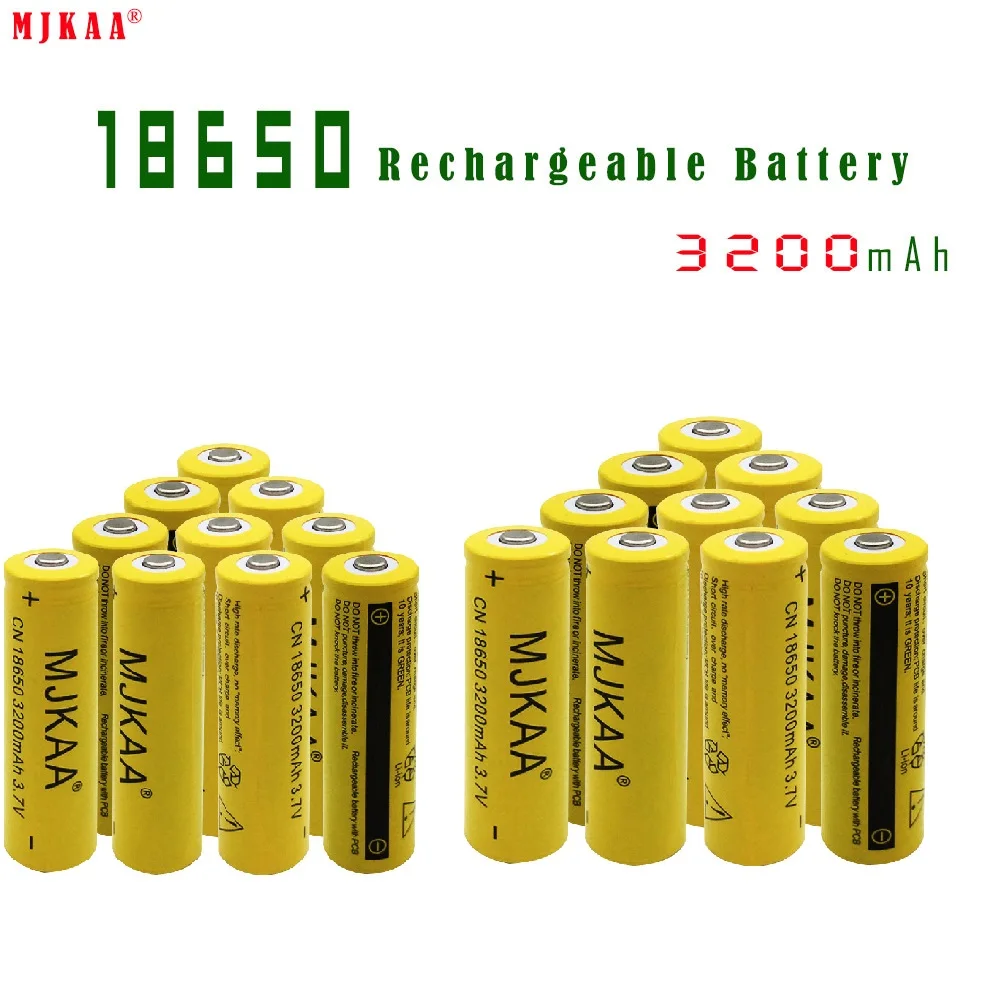 2019 высокое качество 18650 3200 mAh 3 7 v литий ионная аккумуляторная батарея для фонарь