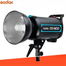 Godox QS800 студийная вспышка стробоскоп серии QS 800 800ws профессиональный фото свет слайдер лампа Стробоскопическая головка AC220V 800 Вт