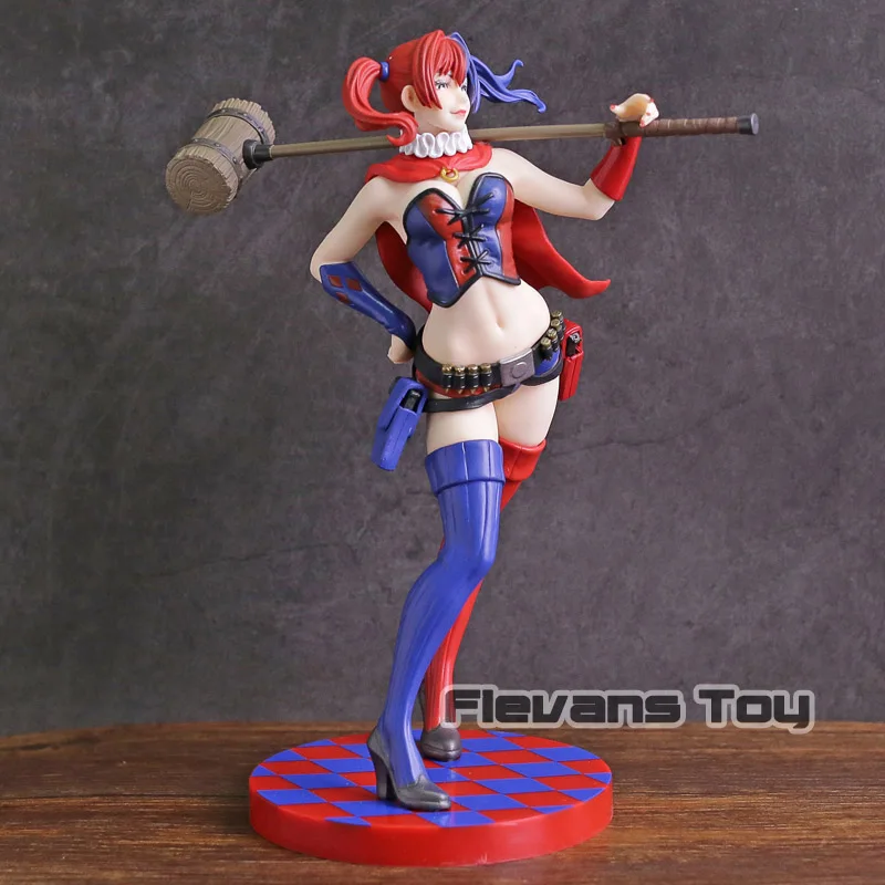 DC Comics Bishoujo Statue Harley Quinn 52 ver. PVC Action Figure Collectible Model Toy