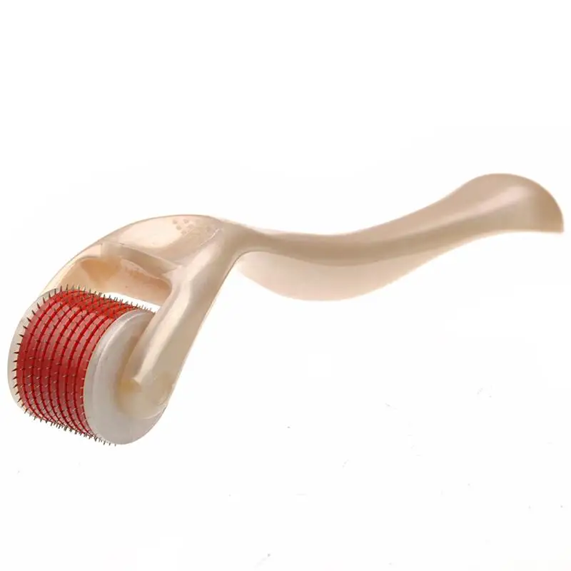 

TinkSky TS2 540-Needles Micro-needle Roller Medical Therapy Skin Care Tool - 0.2mm Needle Length (Beige+Red)