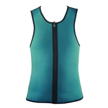 Горячий мужской тренировочный жилет пояс для похудения на Молнии Талии Тренажер сжигание жира в области живота похудение корсет HD88