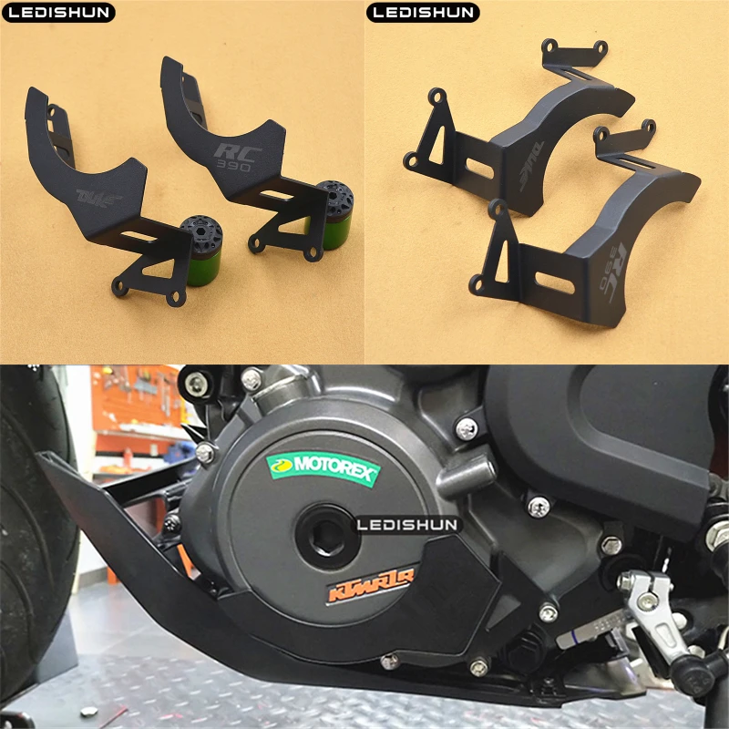 Защита двигателя для KTM DUKE 250 390 RC DUKE390 RC390 2017 2018 защитный чехол защиты защитная