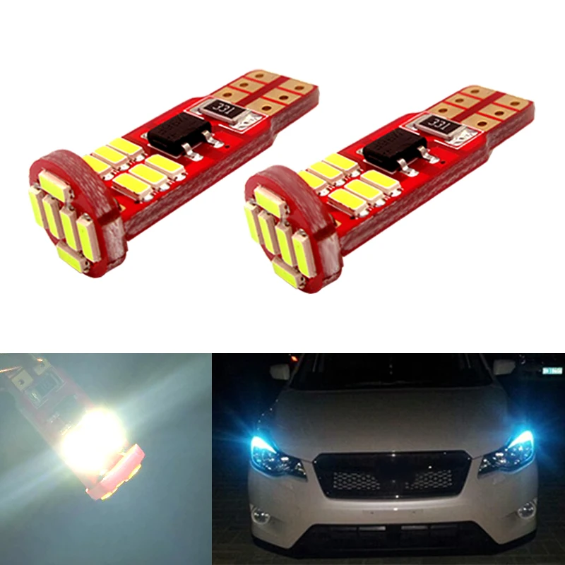 BOAOSI 2x T10 4014SMD Светодиодная лампа без ошибок для бровей и век Subaru impreza legacy xv forester Outback