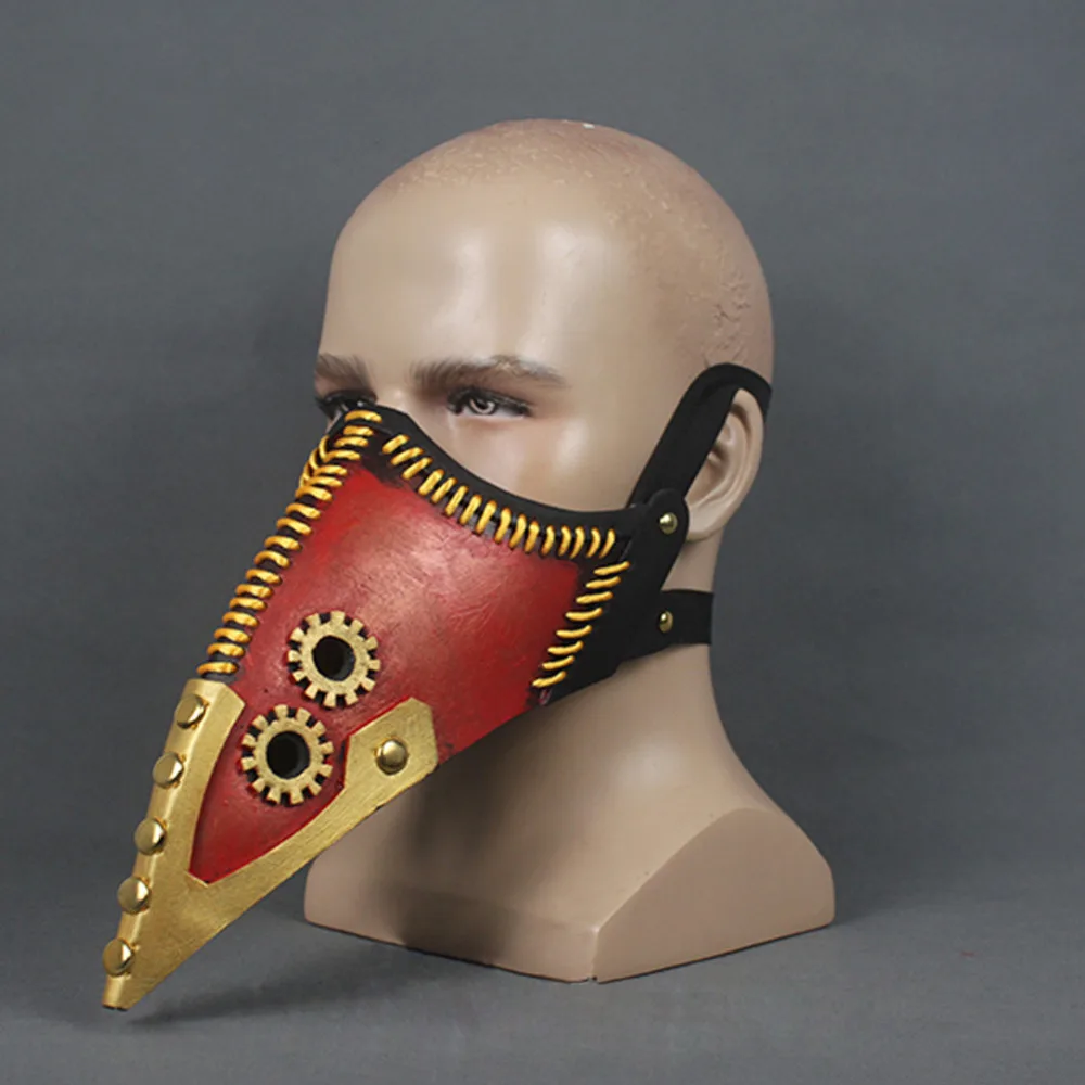 My Hero Academia Eight Precepts of Death  Kai Chisaki Cosplay  Overhaul Beak Mask Halloween Masquerade Christmas Party Props2