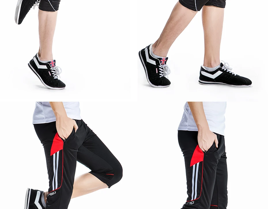 Футбольные тренировочные брюки для мужчин, футбольные брюки для бега, фитнеса, тренировок, бега, спортивные штаны с карманом на молнии размера плюс 4XL брюки