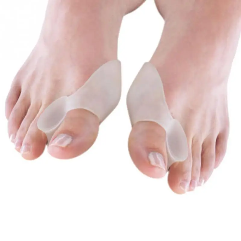 Toe Protector Toe Corrector Straightener Alignment Separator Spreader Rectifier Toe Set Silicone Insole
