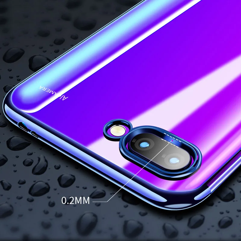 Чехол для huawei Honor 10, прозрачный ТПУ мягкий ультра тонкий чехол mofi, силиконовый чехол на заднюю панель huawei Honor 10, чехол