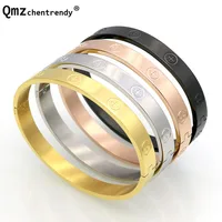 Luxury Eternal Lover 316L Stainless Steel New Brand Women Men Classic Design Screw Lovers Bracelets Bangles Screwdriver Bangle 1