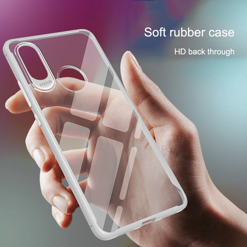 

FAYDAI Ultra Thin Transparent Phone Case For Xiaomi mi 8 lite 8x mi8 Redmi Note 6 7 Pro Case Soft TPU Silicone Cover Shockproof