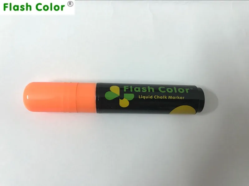 Яркий Цветной 10 мм хайлайтер флуоресцентный Жидкий Мел неоновый маркер оранжевый 1 шт