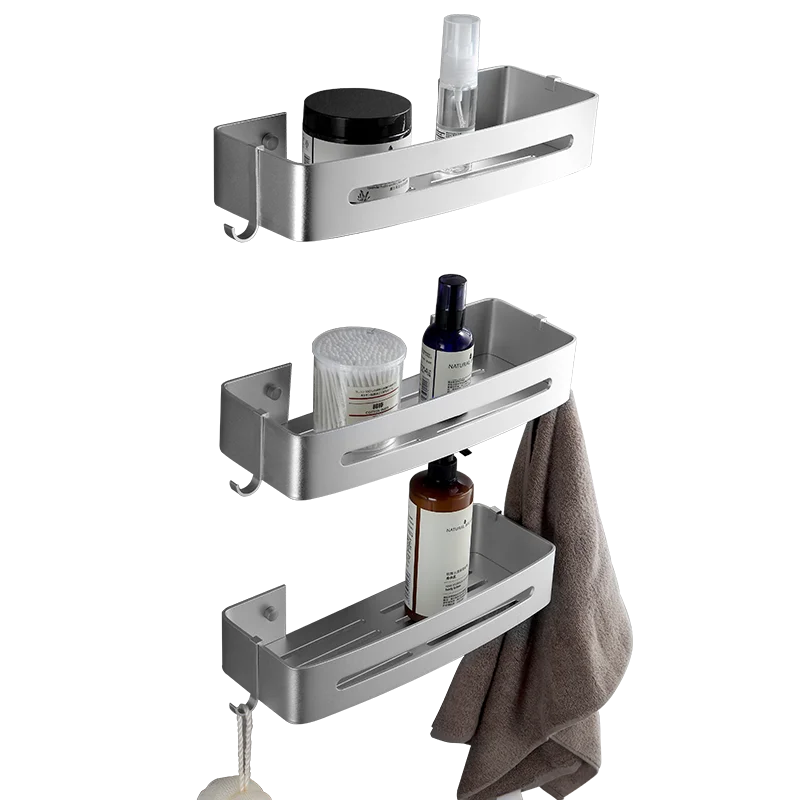 

Bathroom pendant toilet bathroom rack wall hanging toilet bathroom space aluminum storage rack