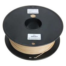Free shipping 1.75mm 1kg/roll Wood Filament 3D Printer Laywood Material Orignial Quality Sample Natural Wood Color