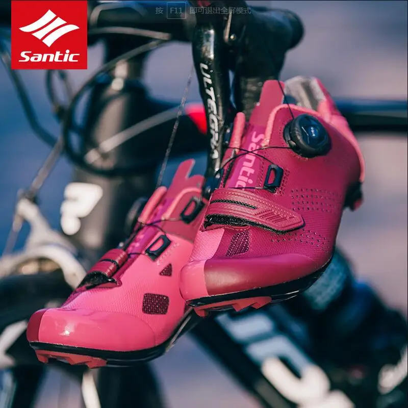 Santic 2019 zapatos de ciclismo de carretera de carreras zapatos de bicicleta de carretera hombres mujeres profesionales bicicleta zapatillas transpirables