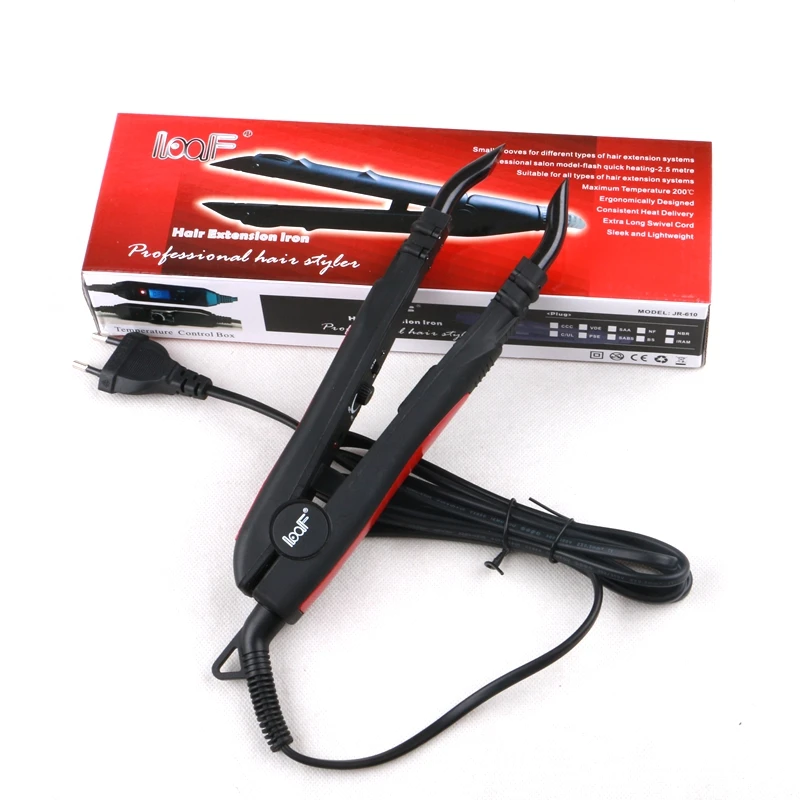 1pcs Professional Salon Loof Hair Extension Keratin Bonding Iron Fusion Heat Connector Hair Extension Tools 1pcs Professional Salon Loof Hair Extension Keratin Bonding Iron Fusion Heat Connector Hair Extension Tools