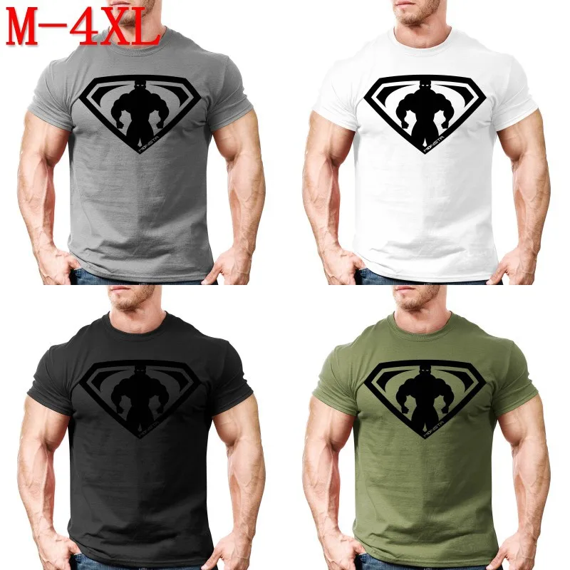 M 4XL летние мужские толстовки с коротким рукавом футболки беговые колготки для