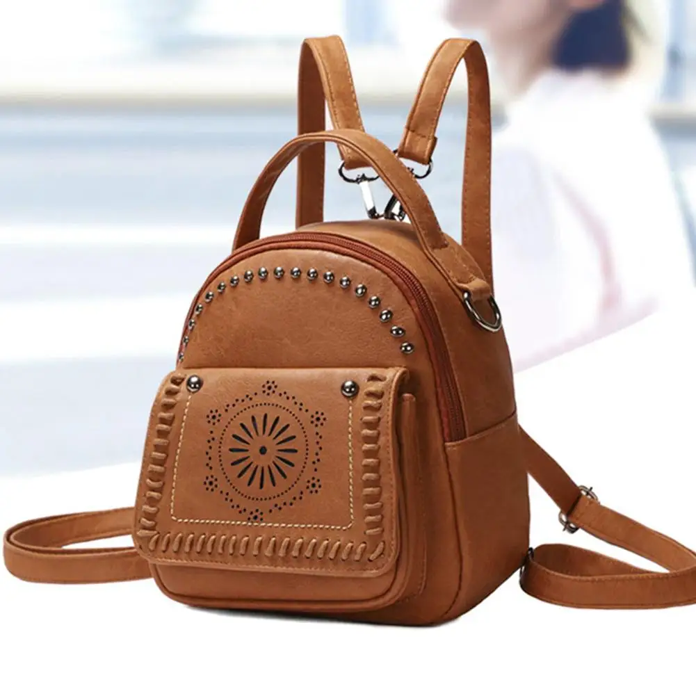 

Women Large Capacity Backpack Shoulder Bag Handbag Tote