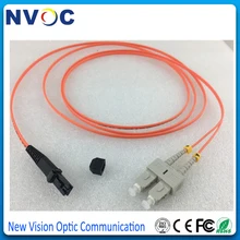 10 шт./лот, мм, 62,5/125, дуплекс, 2 м, 1,8 мм, ПВХ куртка, MTRJ-SC/UPC Волоконно-оптический патч-корд/MTRJ-SC волоконно-оптический перемычка