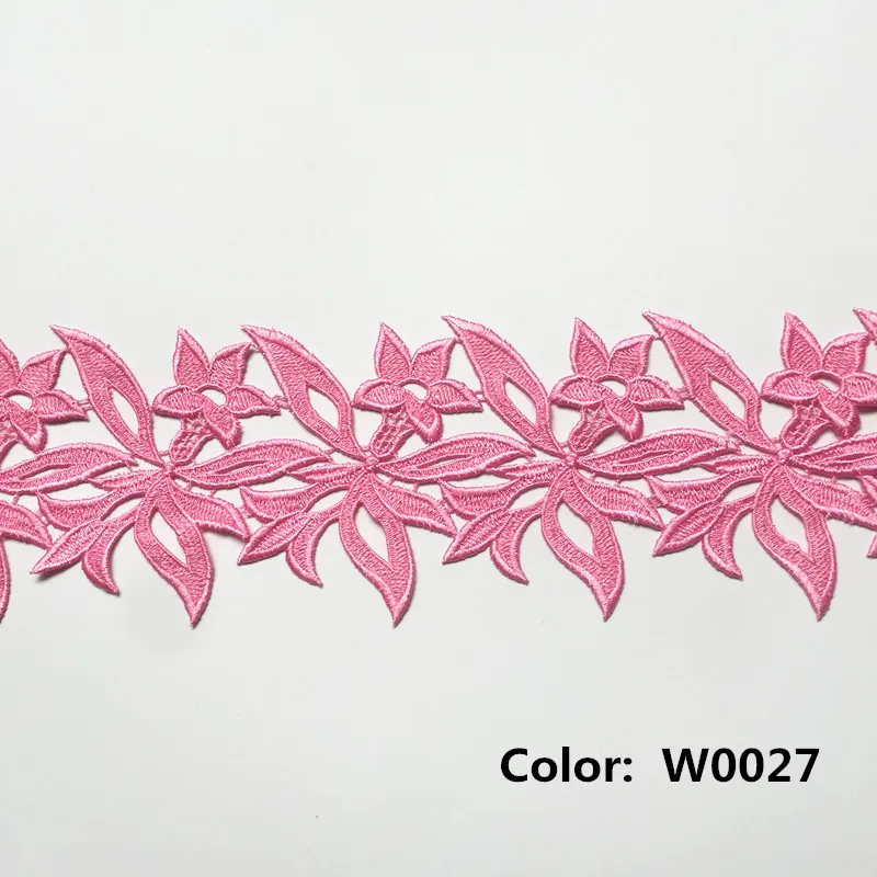 Lace Fabric Lace Garment Accessories Lace Sewing Supplies Lace Accessories Lace Sewing Accessories 20 yards 12CM Embroidered Water soluble Lace Fabric DIY Garment Accessories