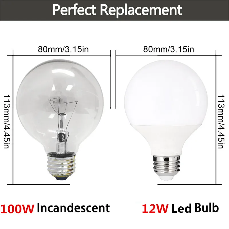 Bombillas LED de alto brillo gran bombilla Led 110 V 220 V E27 lamparas lámpara de globo lámpara de ahorro de energía luces Led para el hogar