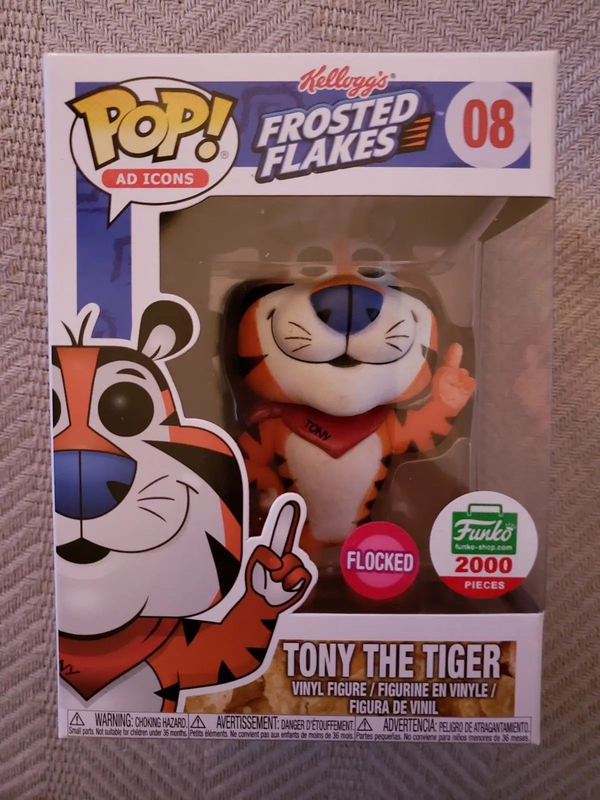 Эксклюзивные виниловые фигурки 2000 шт. Funko pop флокированные официальные Ad иконы