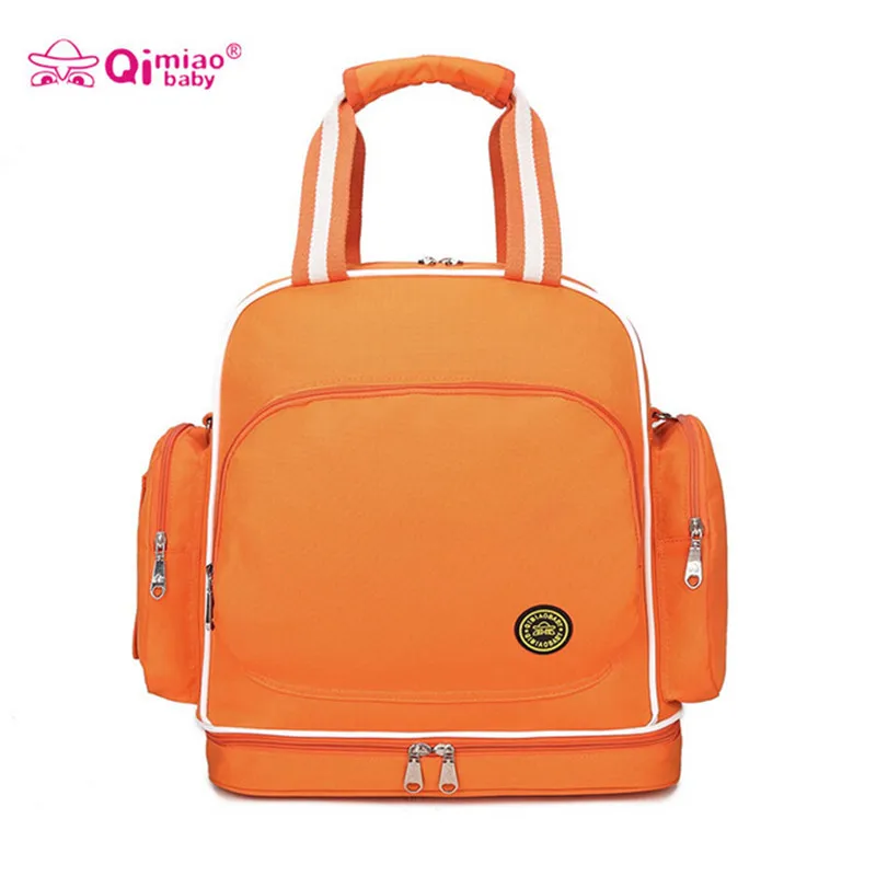 

Qimiaobaby Mum backpack Diaper Nappy nursing shoulder Bag Organizer Multi functional super capacity Mummy Maternity traevel Bag