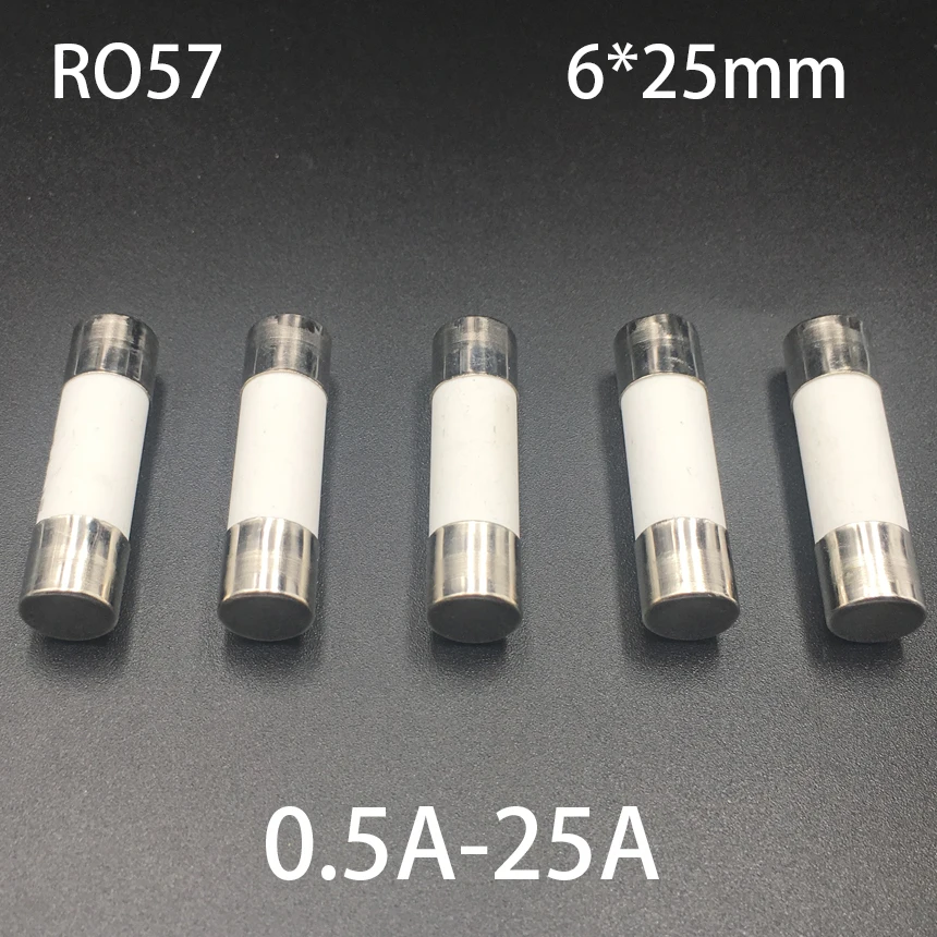 0.5A 1A 2A 3A 4A 5A 6A RO57 250 в 6*25 6x25 мм BS1362 мультиметр Быстрый цилиндрический колпачок
