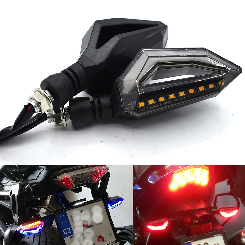 

Universal Motorcycle LED Tail Light Turn Signal Light For KTM 690 Duke RC8/R Gold TT4264 690 Enduro R / Duke