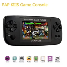 3.5″ Portable Handheld Game Console,64BIT PAP KIIIS Games Perfectly support CP GBA format games and MP5 Music Player Camera