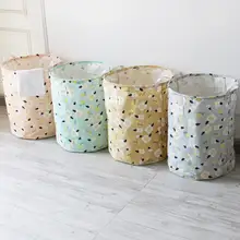 Новая Большая емкость для грязного белья мультфильм цветы лист одежда домашнее хранилище Корзина Одежда баррель сумка хранение детских игрушек корзина для белья