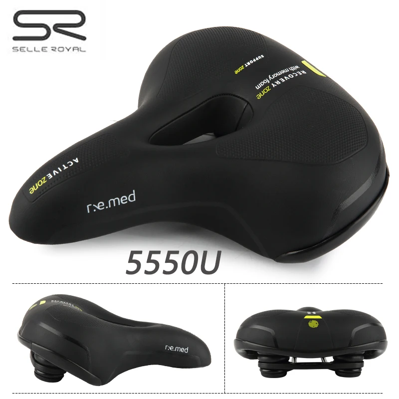 SELLE ROYAL Remed SR седло для велосипеда вентиляция горный и дорожный велосипед седло Мужчины/Женщины специальный силиконовый заполненный велосипедист сиденье - Цвет: 5550U