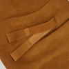 LilyHood-sac à épaule en cuir véritable pour femmes, sacoche seau Simple tendance Vintage, Nubuck marron, 2022 ► Photo 3/6