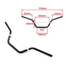 770 мм алюминиевый руль для мотоцикла, руль 7/" дюймов 22 мм для мотокросса, руль для питбайк