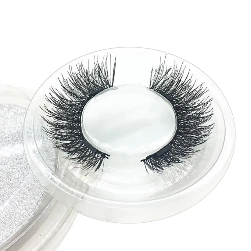 

Handmade 1 Pair 3D Magnetic False Eyelashes Lashes Reusable False Magnet Eyelashes 2U0425