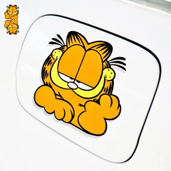 

Volkrays 2 X Car Accessories Funny Garfield Cartoon Sticker Decal for Motorcycle Laptop Focus Polo Toyota Peugeot Volkswagen Kia