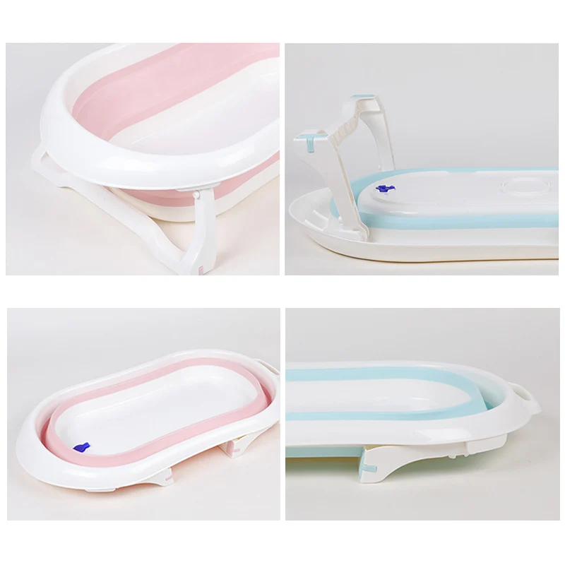 Newborn Baby Eco-friendly PP Folding Bath Tub Baby Swim Tubs Bath Body Washing Portable Folding Children Kids Care Bathtub