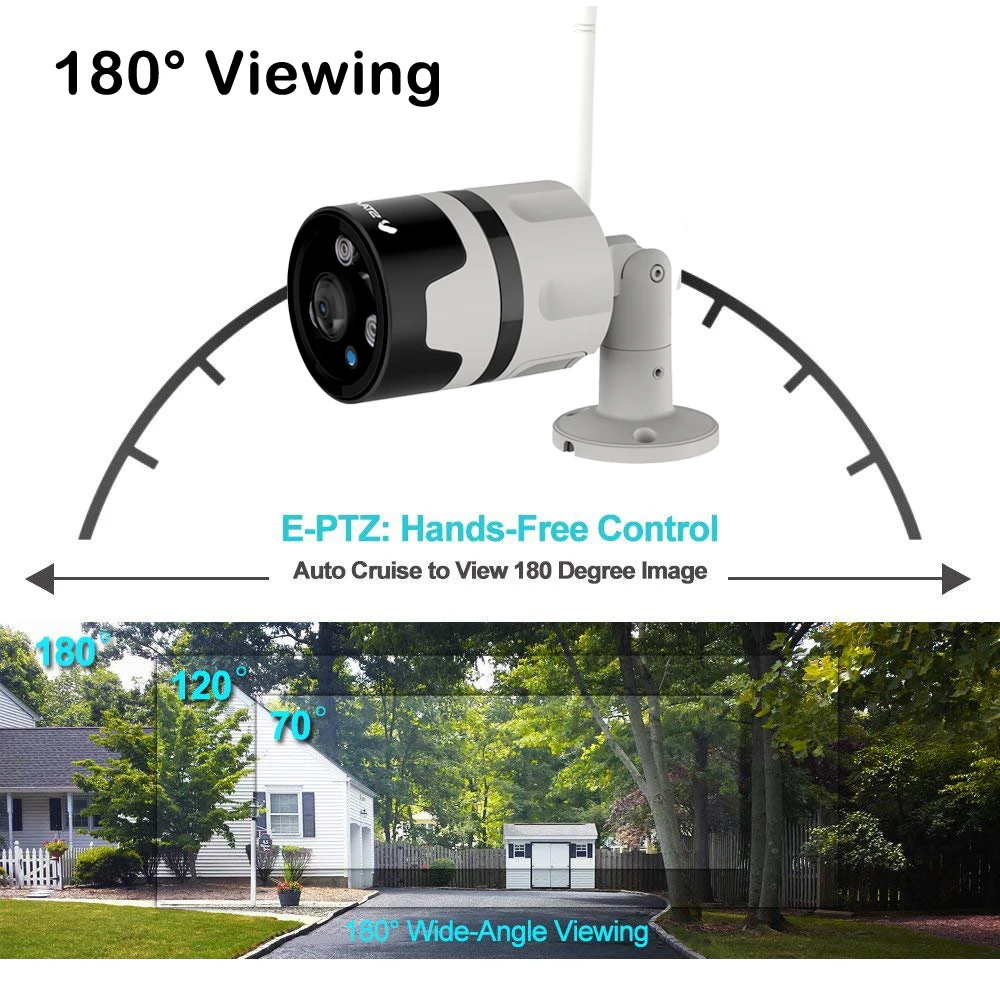 VStarcam C63S наружная панорамная камера видеонаблюдения Wifi 1080P 180 градусов