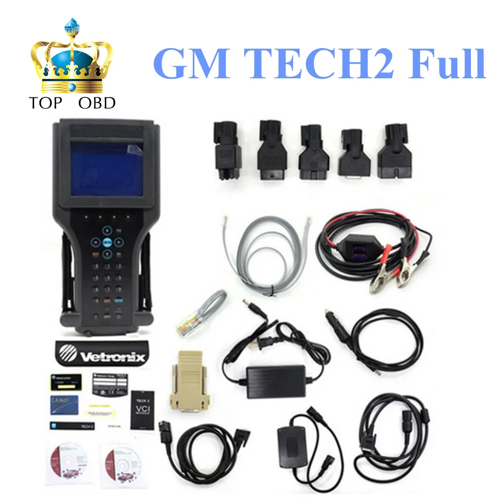 Without box GM TECH2 Full Set Support 6 Software(G M,OPEL,SAAB ISUZU,SU ZUKI,HOLDEN)G M Tech 2 Scanner+Candi TECH 2 promotional