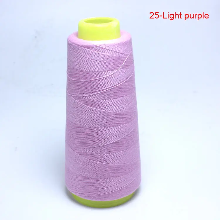 1300 ярдов высокоскоростная швейная нить полиэфирная швейная нить тип ручной линии 402-нить для вышивания - Цвет: 25
