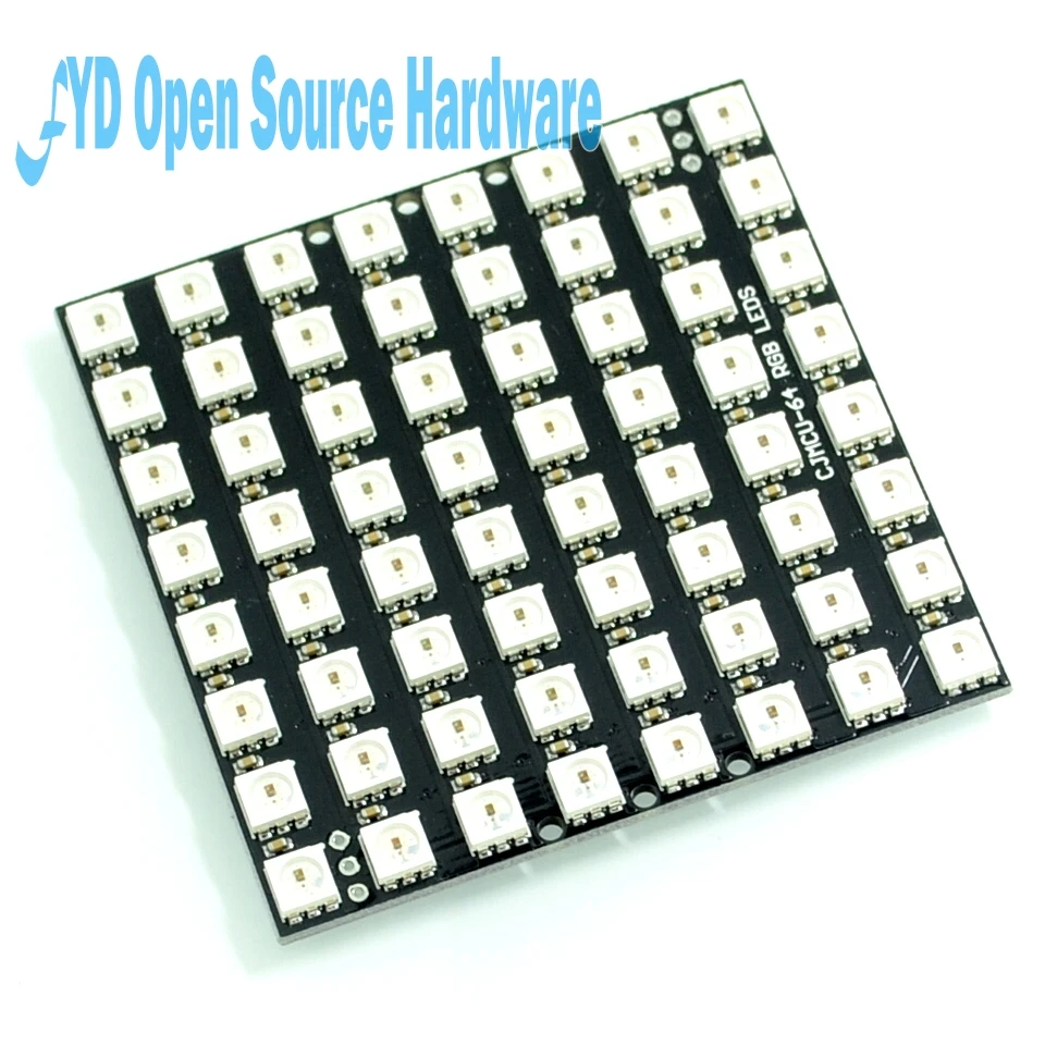 8x8 64 светодиодный Матрица WS2812 5050 RGB fz1104|rgb matrix led|rgb 5050rgb led |